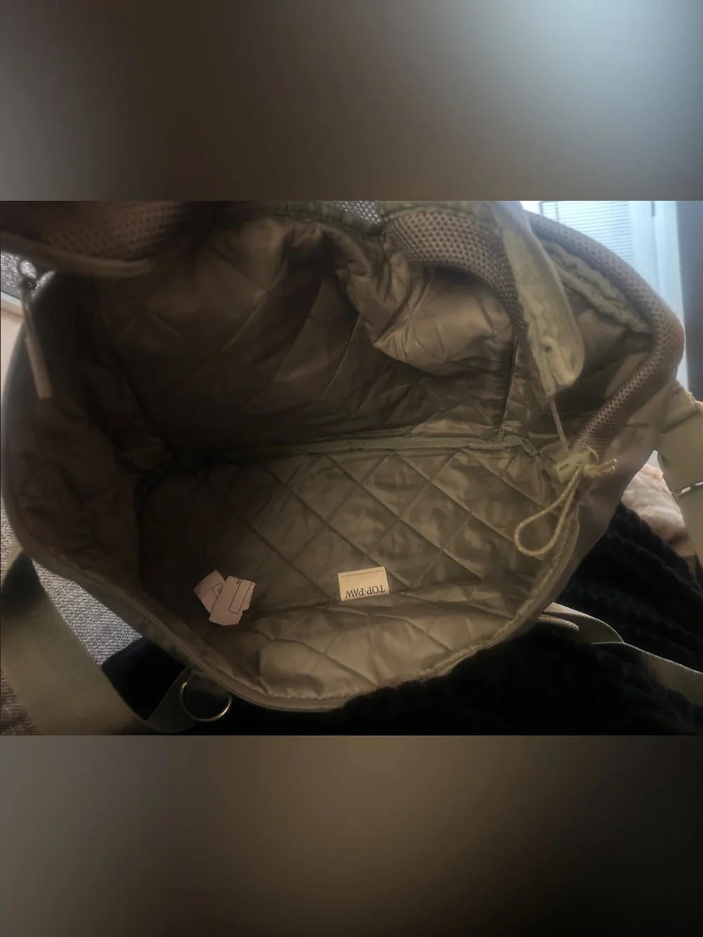 Top Paw On the Go Sling Green Dog Carrier
